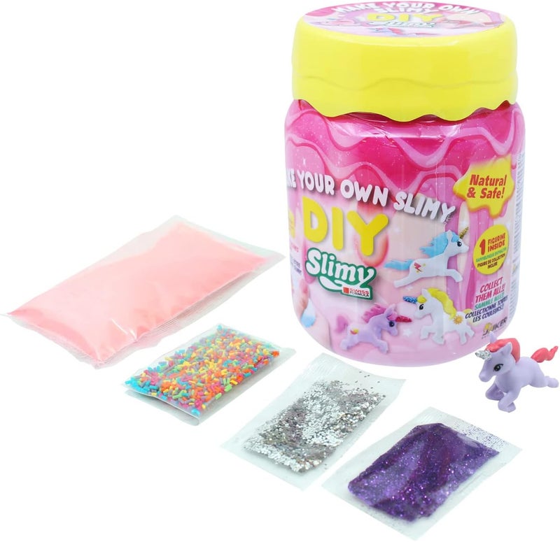 Slimy DIY Make Your Own Shake and Make Unicorn 500grams, Fun, Safe and Non-Toxic Slime Making Kit Toy - Image 1
