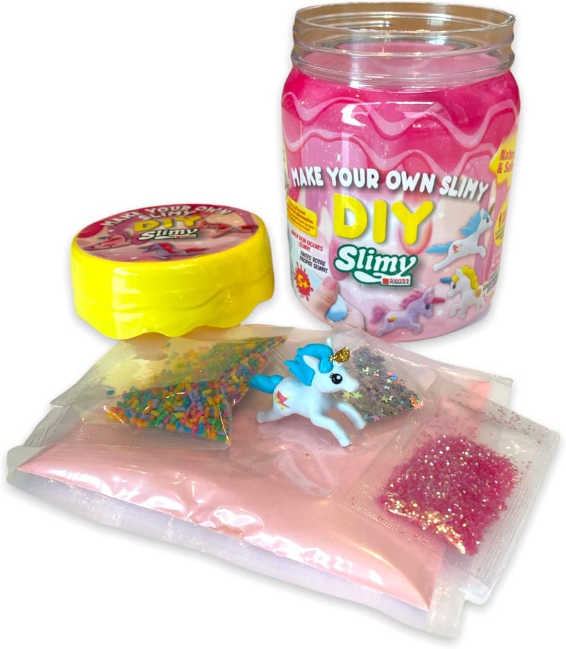 Slimy DIY Make Your Own Shake and Make Unicorn 500grams, Fun, Safe and Non-Toxic Slime Making Kit Toy - Image 4