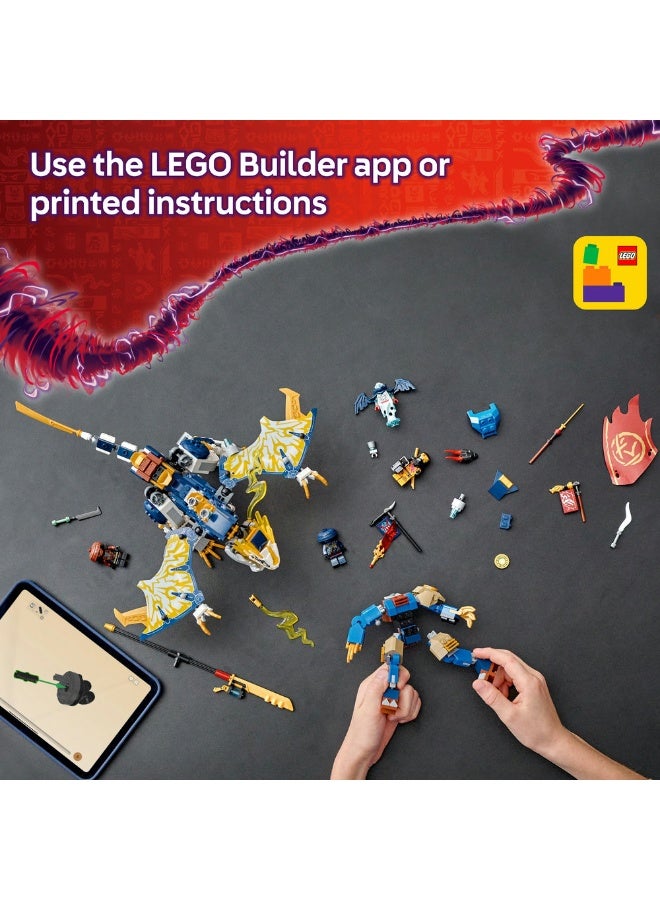 Ninjago Rogue’S Mech Dragon Rider 71843 (584) Pieces