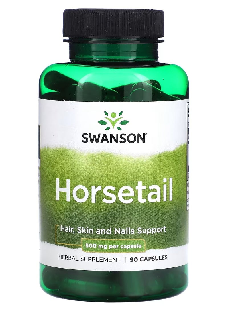 Swanson, Horsetail, 500 mg, 90 Capsules