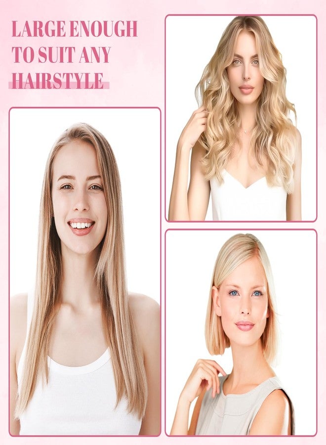 Pengxiaomei Double-Sided Shower Cap for Women, 2 in 1 Reusable Waterproof Cherry Print Bath Cap for Women Girls Long Thick Hair - Image 5