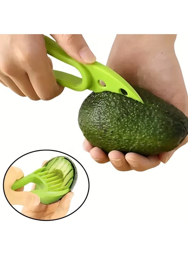Goolsky 1pc Avocado Pit Remover & Slicer - Heavy-Duty 2-in-1 Avocado Cutter with Straight Blade, Polypropylene Fruit Splitter for Hass, for & Commercial Kitchen Tool (Easy to Use) - Image 2