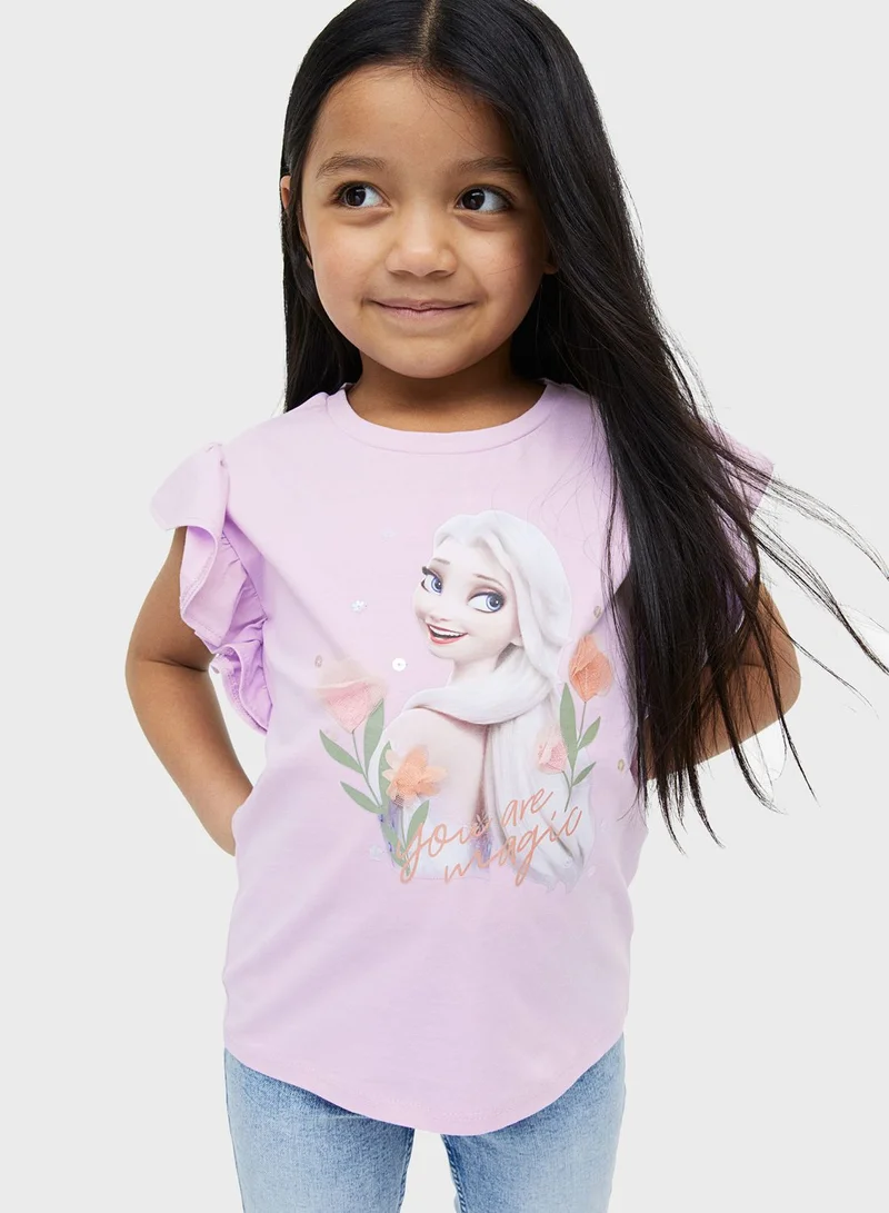 اتش اند ام Kids Disney Print Top