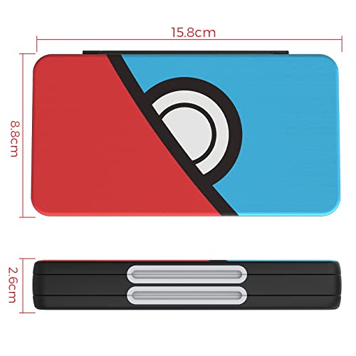 HEIYING Game Card Case for Nintendo Switch 2 / Switch OLED,Customized Pattern Portable Switch Game Holder with 48 Game Card Slots and 24 Micro SD Cards Slots - Image 5