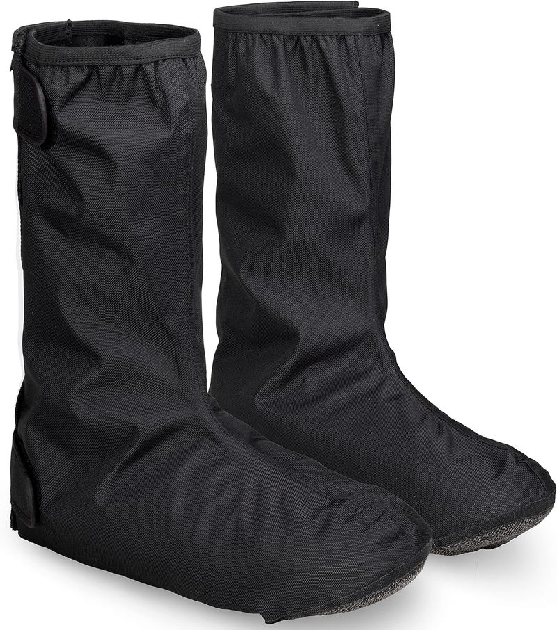 GripGrab Dryfoot 2nd Edition Bike Rain Overshoes Waterproof Shoe Covers for Everyday Cycling Long Gaiter - Image 1