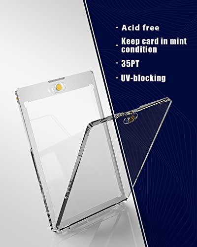 Lzerking Acrylic 24 Pack 35PT One Touch Card Holder for Trading, Baseball, Sports Cards - Image 3