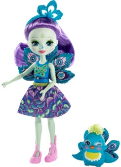 ENCHANTIMALS Main Character Dolls - Peacock and Flap  - Image 1