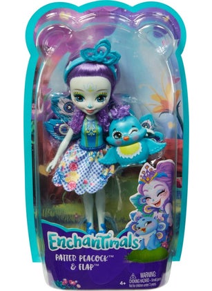 ENCHANTIMALS Main Character Dolls - Peacock and Flap  - Image 3