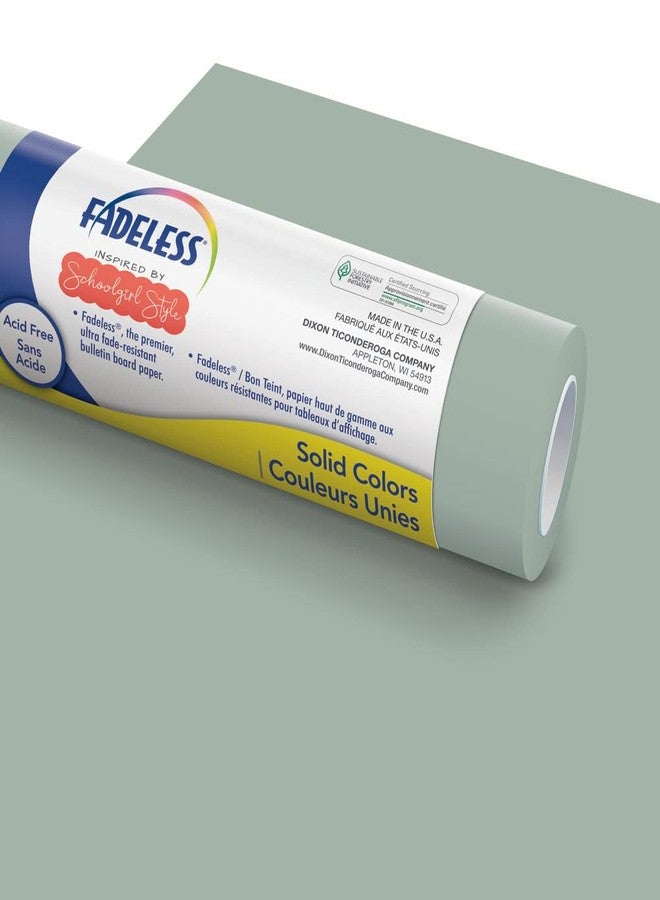 Fadeless Schoolgirl Style Bulletin Board Paper, Vintage Chalkboard, 47.25" x 12', 1 Roll - Image 1