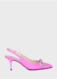 Love Moschino Pointed Toe High Heel Pumps  - Image 1