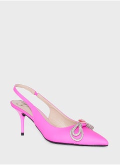 Love Moschino Pointed Toe High Heel Pumps  - Image 2