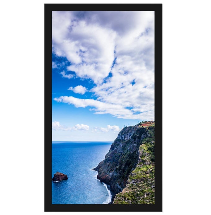 12x22 Black Picture Frame Wall Mounting Horizontally or Vertically Decoration for Photos Paintings Posters Artwork