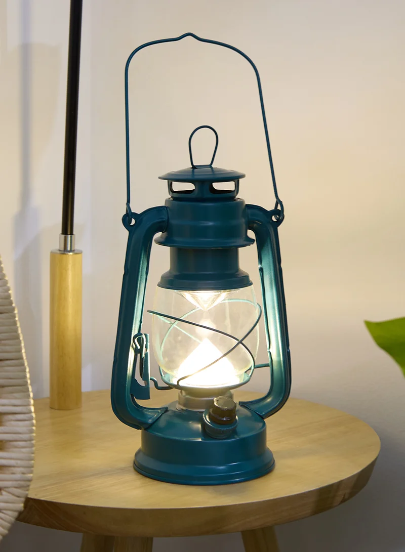 Rex London Blue Led Hurricane Lantern - Spirit Of Adventure