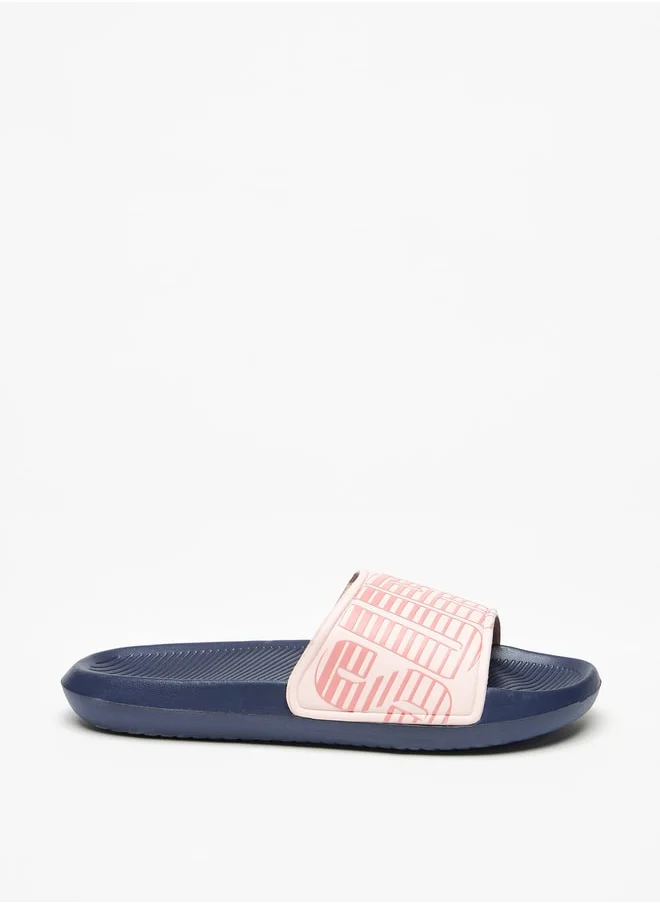 Celeste Women's Typographic Print Slides