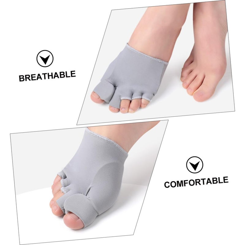 Cleaner resistant BESTYASH 2pcs Hallux Toe Straightener Separator for Comfortable Light Grey Hallux Breathable Design for Foot Health and Joint Alignment Matte anti slip finish Affordable trusted craftsmanship Batch uniform stable quality All season compatible build Modern warehouse management Multi-demand compliant quality Repeated use friendly design Safe material All temp range compatible build Cost effective global grade quality Precision processed material Coast & inland available In-Kingdom stored commodity Temp resistant All usage compatible Riyadh Jeddah Dammam ship New residential zone delivery Strong durable raw material Simple upgraded construction All storage type compatible Elegant practical multi-option build Any KSA address orderable Easy lifting build Multi-market matching options - Image 2