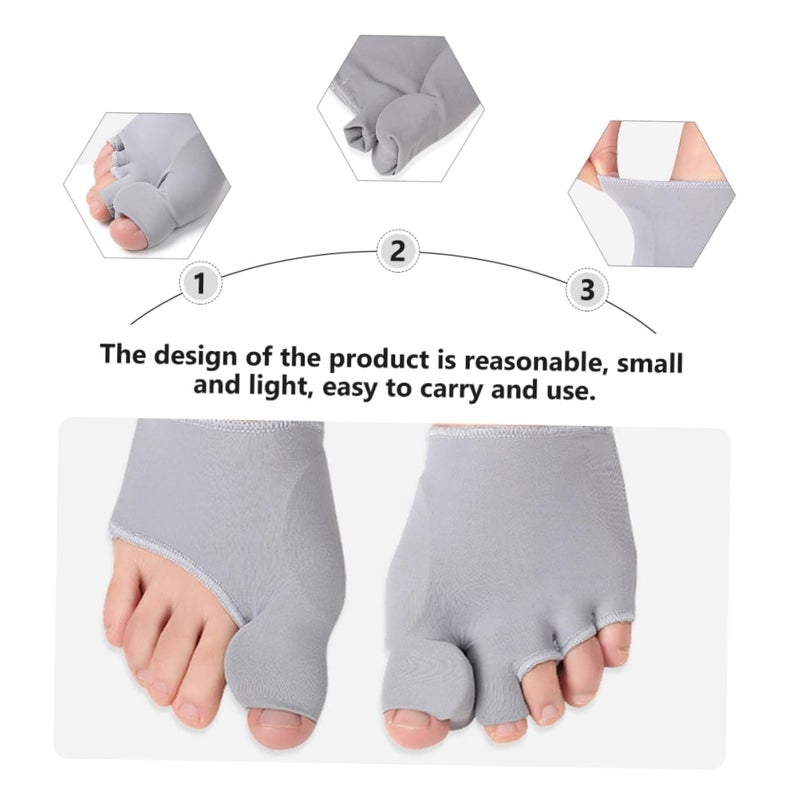 Cleaner resistant BESTYASH 2pcs Hallux Toe Straightener Separator for Comfortable Light Grey Hallux Breathable Design for Foot Health and Joint Alignment Matte anti slip finish Affordable trusted craftsmanship Batch uniform stable quality All season compatible build Modern warehouse management Multi-demand compliant quality Repeated use friendly design Safe material All temp range compatible build Cost effective global grade quality Precision processed material Coast & inland available In-Kingdom stored commodity Temp resistant All usage compatible Riyadh Jeddah Dammam ship New residential zone delivery Strong durable raw material Simple upgraded construction All storage type compatible Elegant practical multi-option build Any KSA address orderable Easy lifting build Multi-market matching options - Image 4