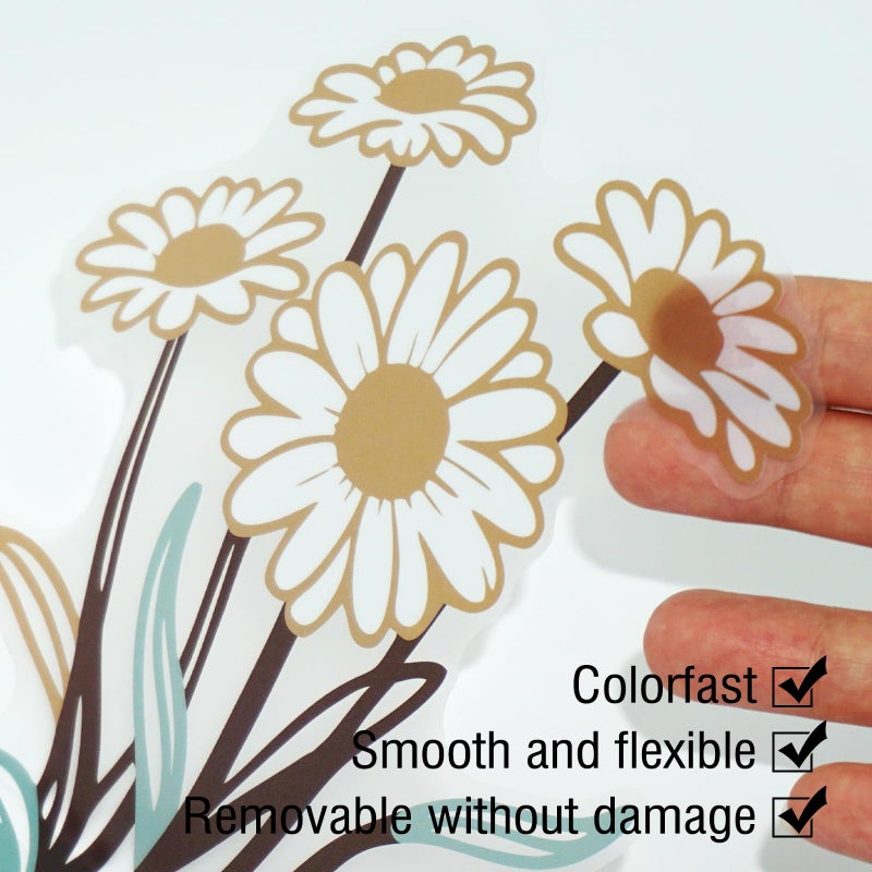 Rotumaty Kitchen Wall Stickers Decals Decor Love Kitchen Wall Decor Quotes Sign Flower Vase Art Decorations for Home Dining Room Coffee Shop - Image 5