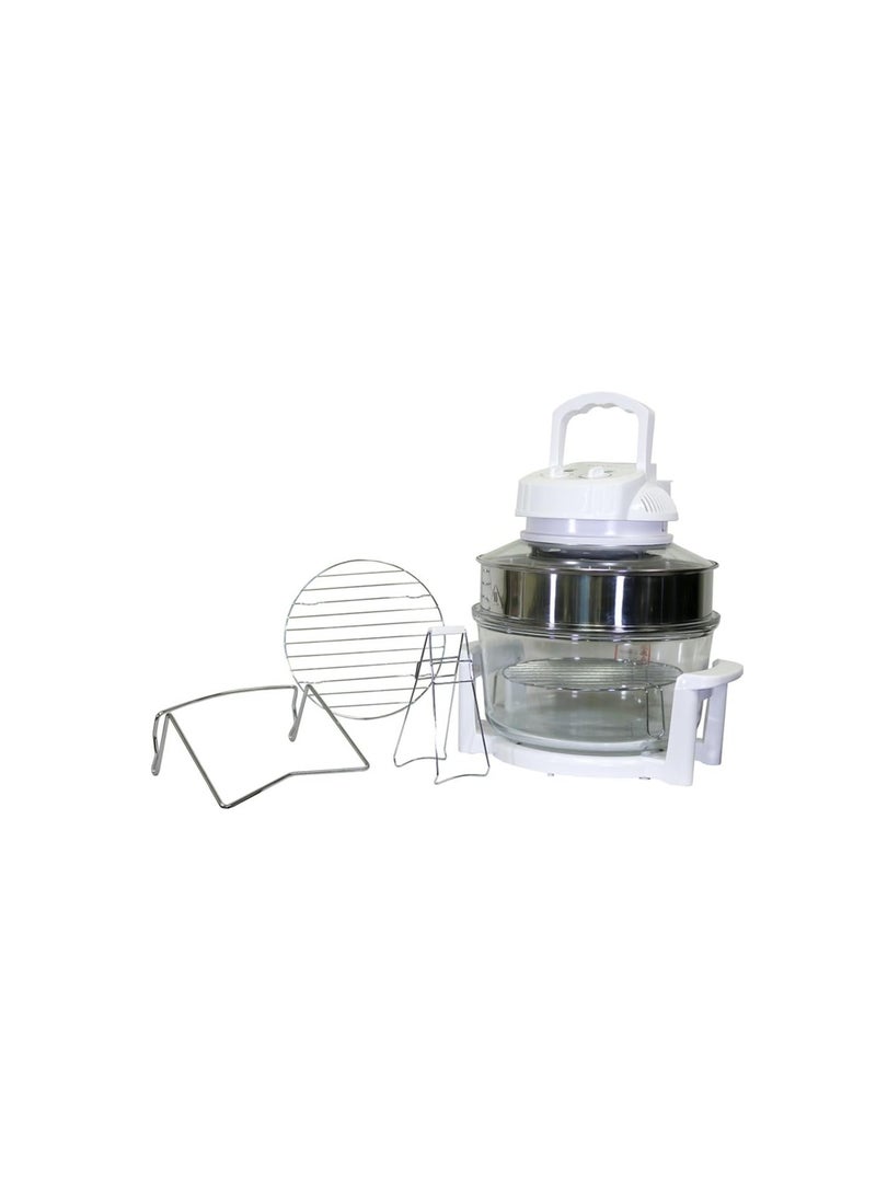 Generic - Glass Turbo Air Fryer Infrared Halogen Convection Oven Roaster Health 360° heating Multifunction Roaster Electric Cooker - Image 1