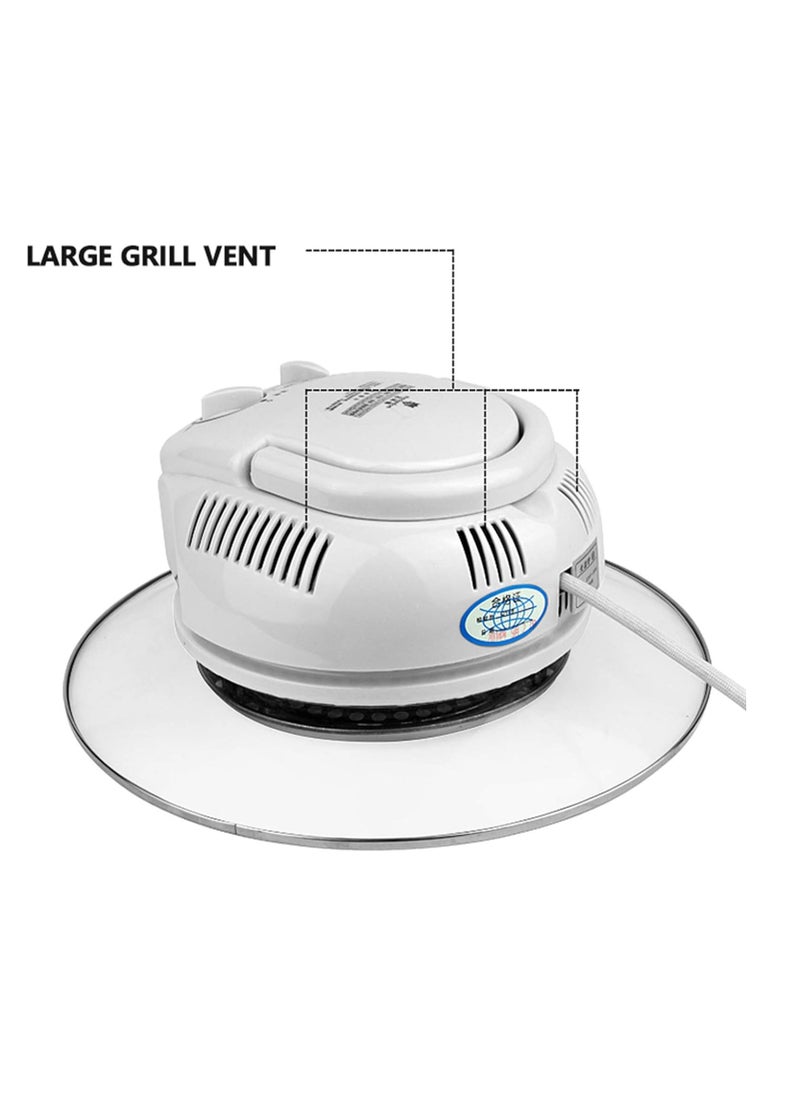 Generic - Glass Turbo Air Fryer Infrared Halogen Convection Oven Roaster Health 360° heating Multifunction Roaster Electric Cooker - Image 1