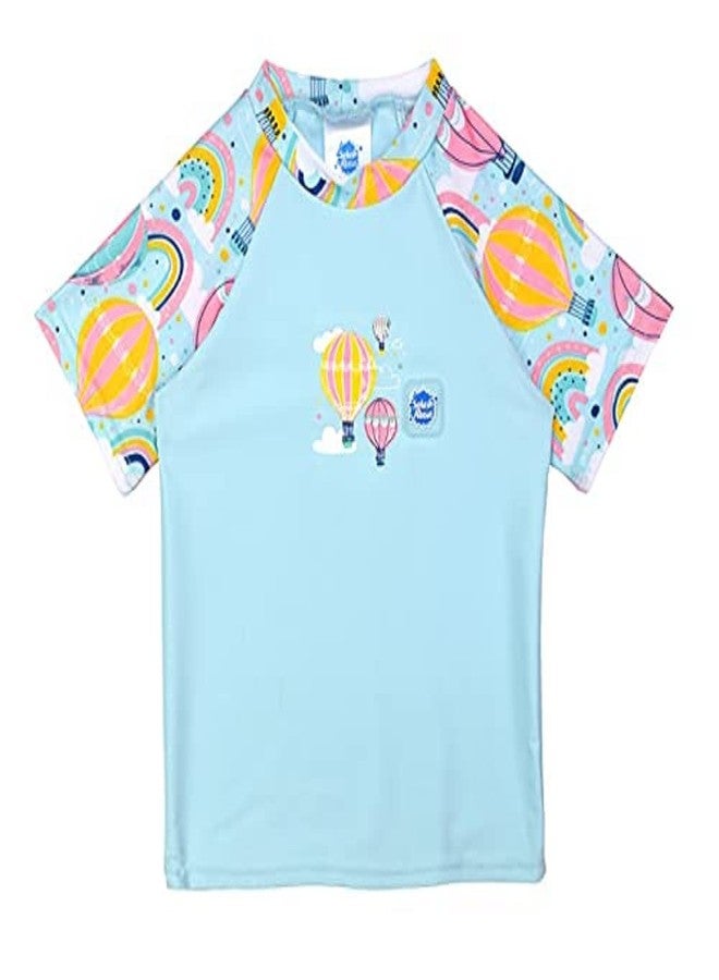 Splash About Kids UV Protection Rash Top Guard Vest (US, Age, 2 Years, 3 Years, Up & Away) - Image 1