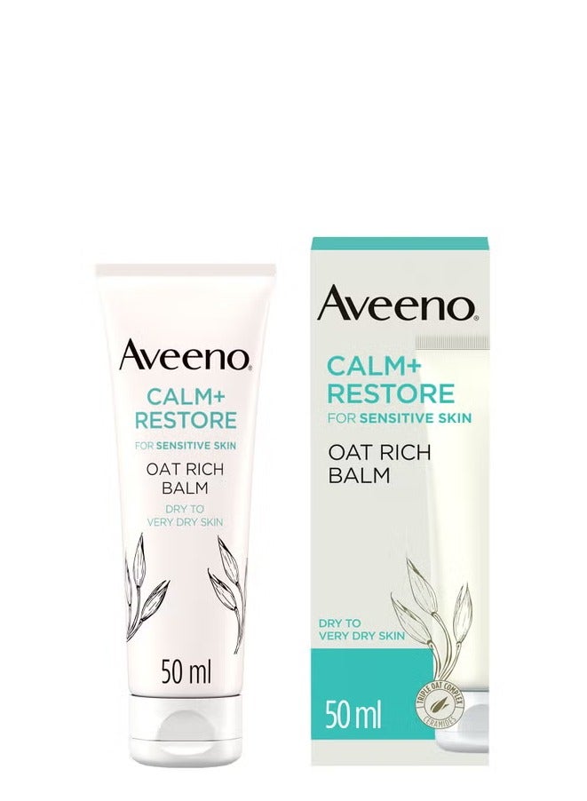 Aveeno Face Calm+Restore Oat Rich Balm 50ml - Image 1