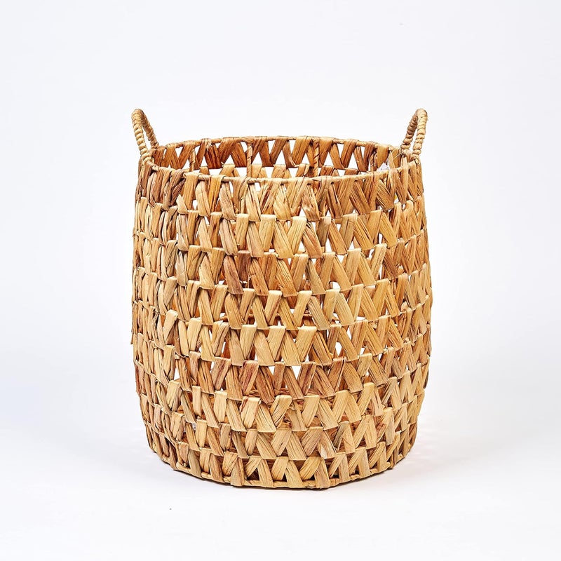 Homesmiths Medium Water Hyacinth Storage Basket - Image 1