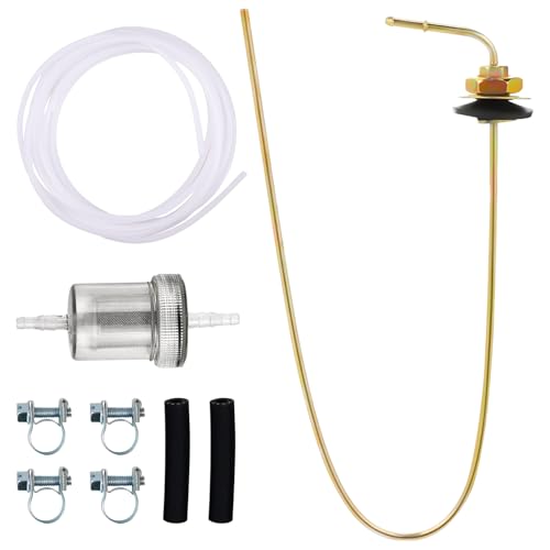 NIULPFZTK 1320399A 35320A Diesel Heater Fuel Tank Standpipe, 650mm x 5mm, Stainless Steel, Automotive Fuel Hoses, White, 1 Count - Image 1