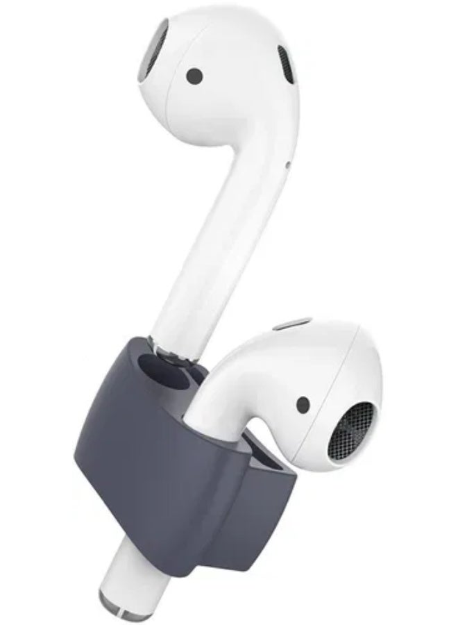 AirPods Watch Band Holder - Compatible with AirPods Pro, AirPods 2, and AirPods 1 - Navy  - Image 3