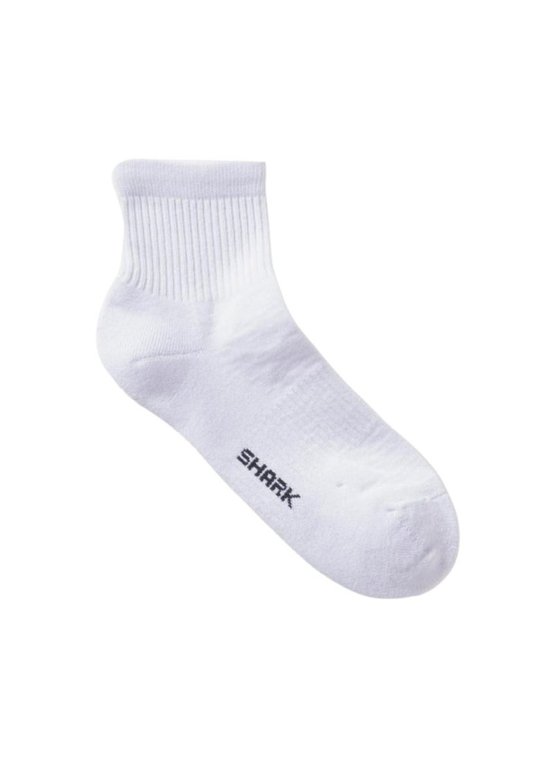 شارك باك يحتوي علي 6 قطع شراب هاي سوكت قطن ابيض - Image 3