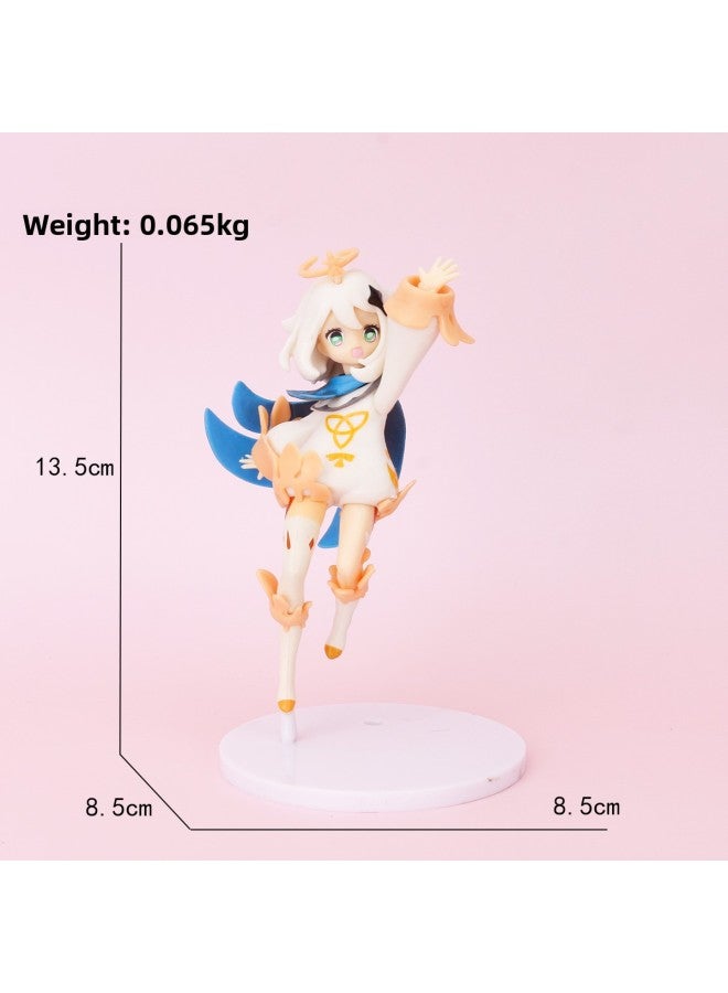 Mikhail Tour Surrounding Ornaments Can Li Paimon Desktop Decoration Doll Ornaments Lightning General Hand-held Collection Wholesale 