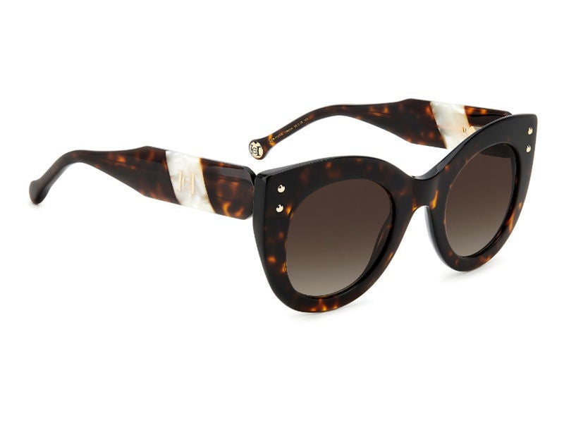 CAROLINA HERRERA Women Cat Eye Sunglasses 50 HER 0127/S - Image 2