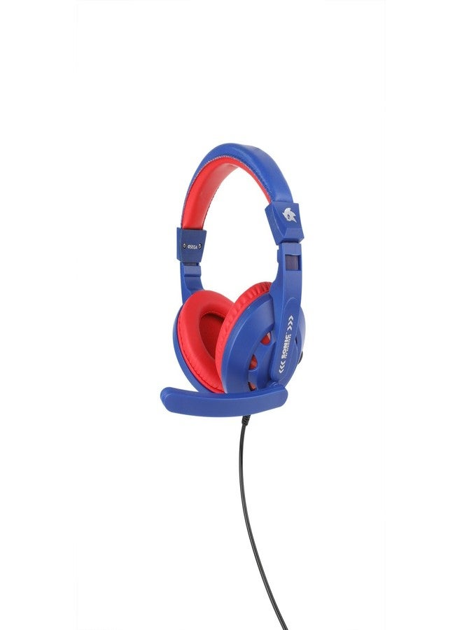 SAKAR Sonic The Hedgehog Gaming Headset with Communication Mic, Crystal Clear Voice Clarity, Cushioned Ear Cups for All Day Comfort, Quality Boom Mic, for Sonic Fans - Image 2