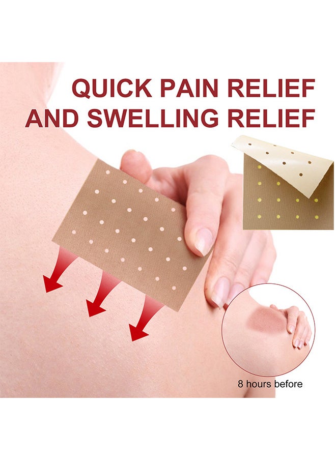 Sefudun - Pain Relieving Patches, Chinese Tiger Patch, Tiger Balm For All Parts Of Body, Shoulder Pain, Back Pain, Knee Pain, Arthritis Pain, Bone Pain Relief Back Pain Patch, Targeted Pain Relief (20 Patches) - Image 1