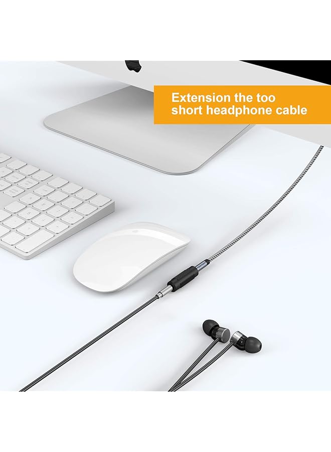 CableCreation 2 Pack 3.5Mm Stereo Jack To 3.5Mm Female To Female Audio Adapter Coupler Gold Plated For Stereo Cable Speakers And Headphones - Image 3