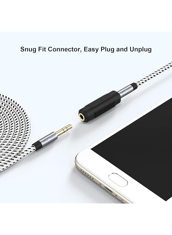 CableCreation 2 Pack 3.5Mm Stereo Jack To 3.5Mm Female To Female Audio Adapter Coupler Gold Plated For Stereo Cable Speakers And Headphones - Image 5