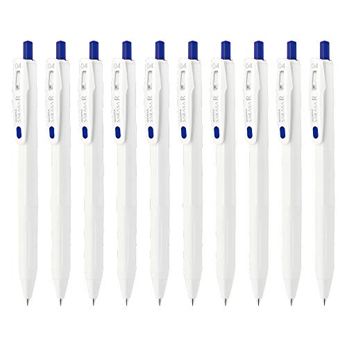 Zebra Pen Zebra Sarasa R B-JJS29-R1-BL Gel Ballpoint Pen, 0.02 inches (0.4 mm), Blue, 10 Pieces - Image 1