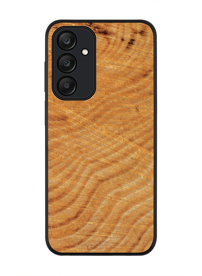 Stylizedd Rugged Black edge case for Samsung Galaxy A25, Slim fit Soft Case Flexible Rubber Edges Anti Drop TPU Gel Thin Cover- Age Of Tree - Image 1