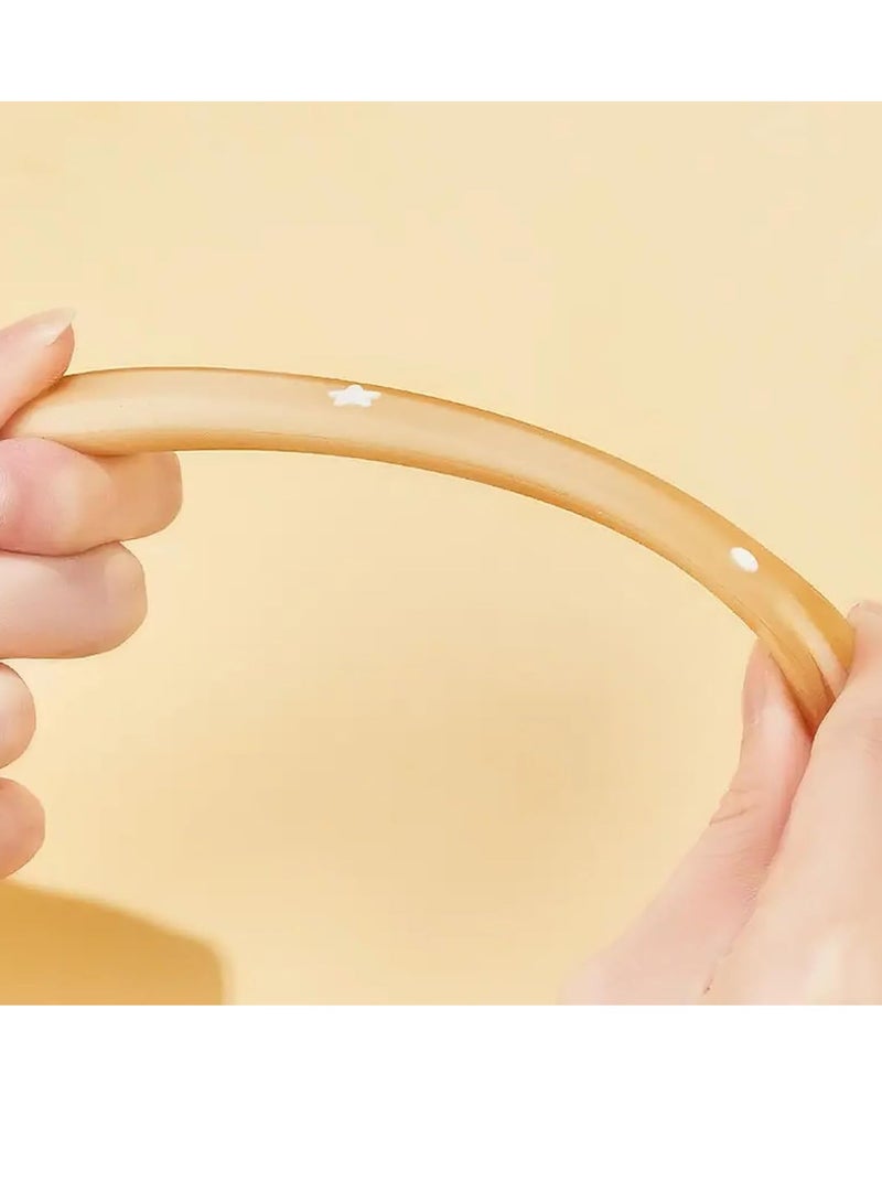 Gonice 2PCS Baby Silicone Training Spoon, Infant Feeding Spoon with Storage Case for Early Mealtime & Self-Feeding Learning - Image 2