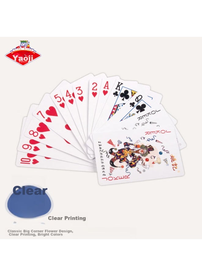 Yaoji Guandan Special Playing Cards, Doudizhu Table Game Cards, Thick And Durable Playing Cards, 2202, One Pack Of 10 Decks - Image 3