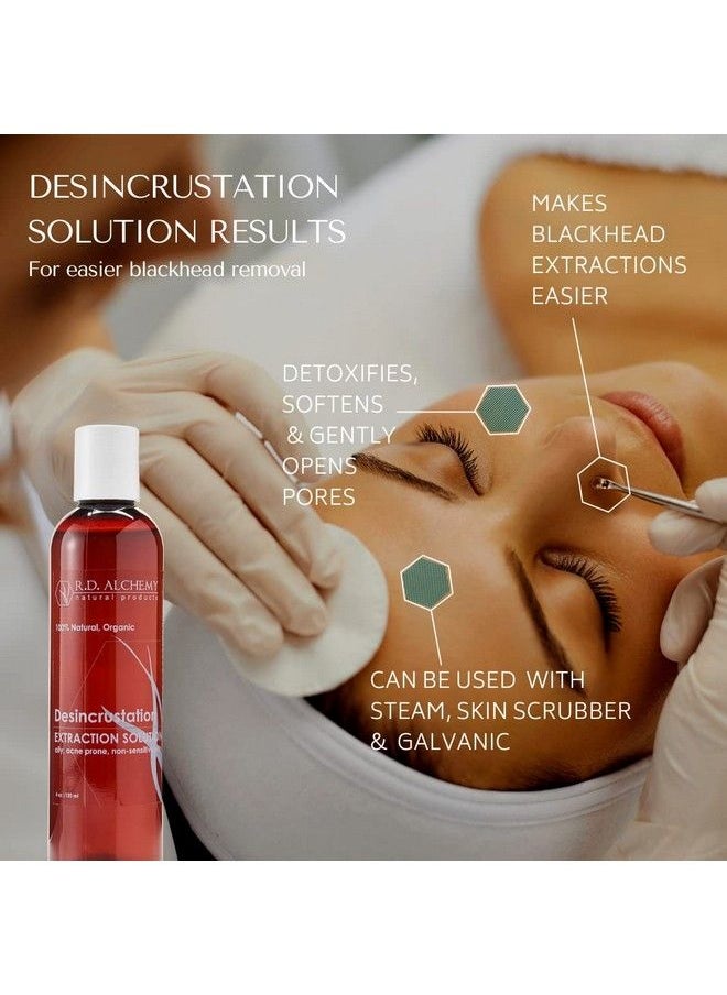rd alchemy natural products - Rd Alchemy Desincrustation Solution / Scaling Fluid To Help Soften And Open Pores Remove Blackheads And To Make Blackhead Extractions Easier. For Use By Everyone Including Professionals & Estheticians - Image 1