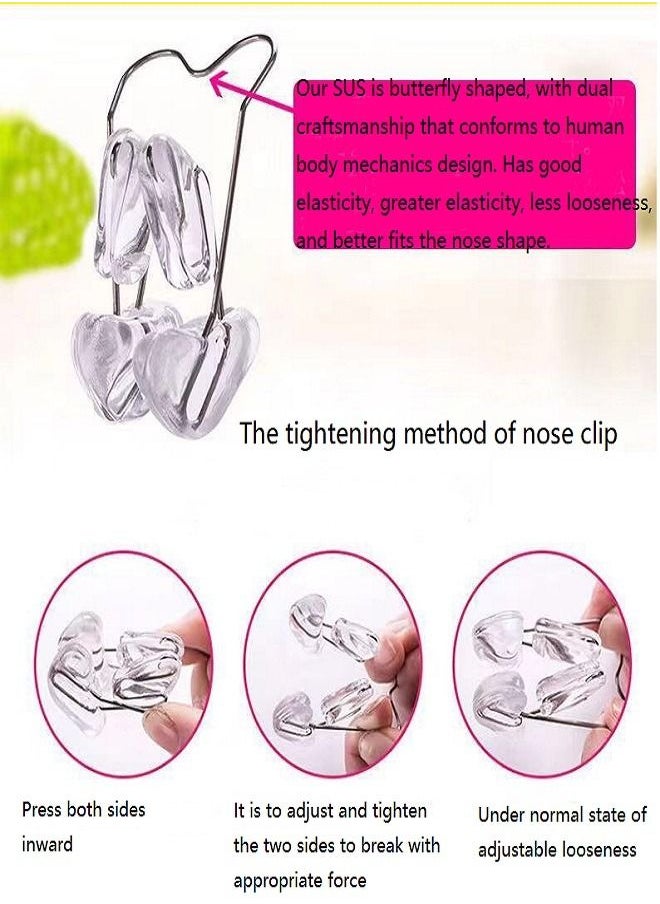Silicone nose straightener, nose bridge elevating device, nose warping and wing reducing corrector, nose clamp