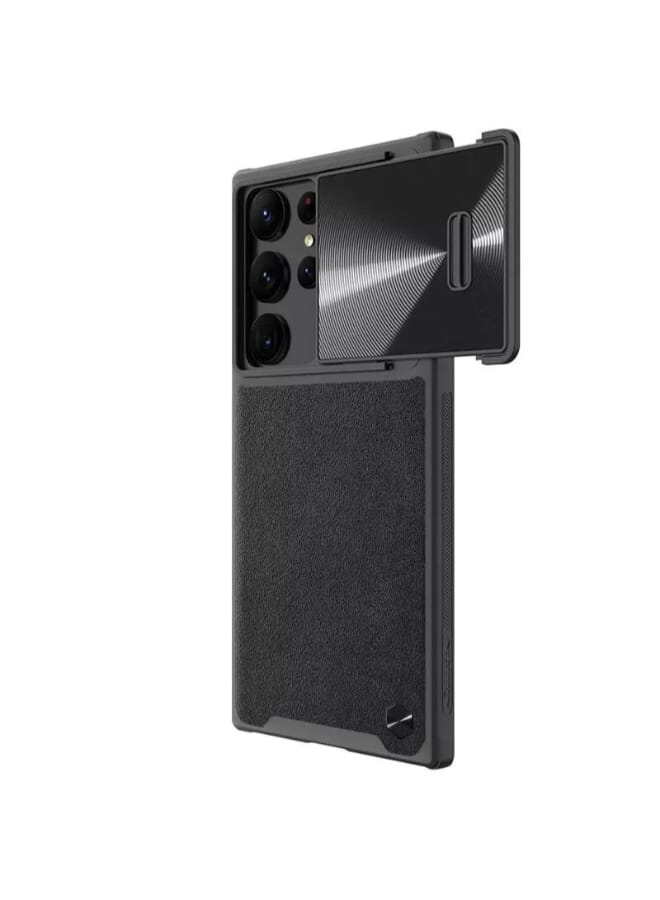 Nillkin CamShield Leather S Cover for Samsung Galaxy S23 Ultra - Black - Image 2
