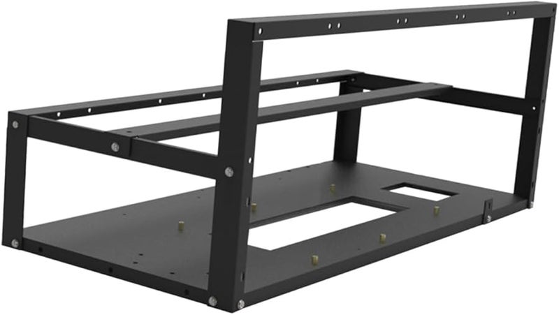 Open Frame GPU Mining Rig Case 8 GPU Computer Bracket for Enhanced Cooling External Accessory - Image 1