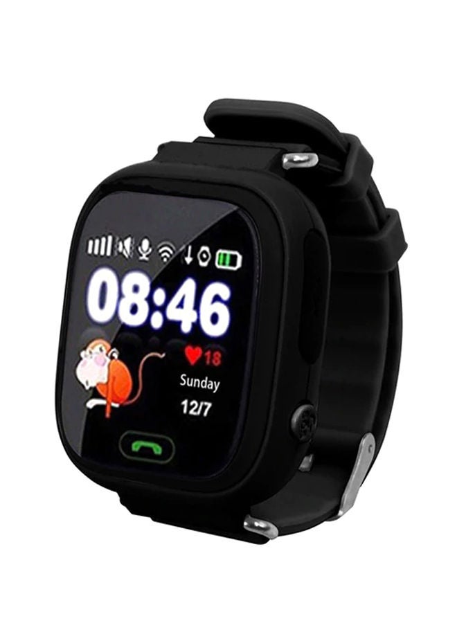 NIBEMINENT Touch Screen Silicone Smart Watch TD02 Black