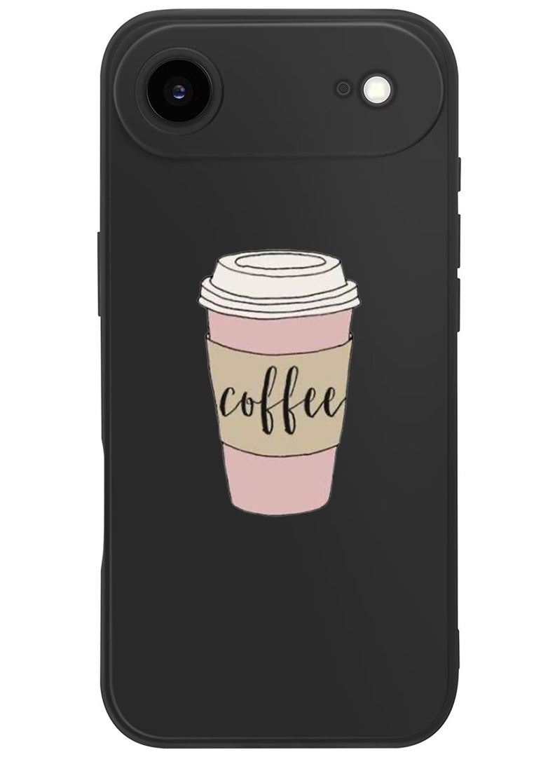 Theodor Protective Slim Fit Case Liquid Silicone Cover with Full Body Protection Anti-Scratch Shockproof Case For Apple iPhone 17 Air (Black) Coffee (2) - Image 1