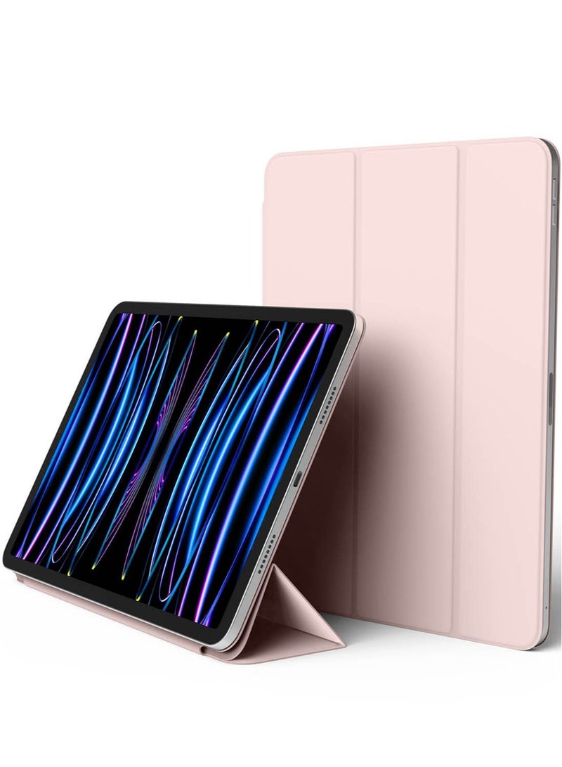 Elago غطاء حماية مغناطيسي لجهاز iPad Pro مقاس 11 بوصة من الجيل الرابع (2022) والجيل الثالث (2021) والجيل الثاني (2020) - وردي رملي مع وظيفة السكون والاستيقاظ التلقائي - Image 1
