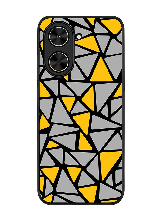 Stylizedd For Xiaomi Poco C71 / Redmi A5 4G Case,Slim fit Camera Protection, Shockproof Thin Phone cover  - Triabstract