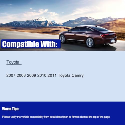 LCWRGS Front Lower Control Arm Compatible with Toyota Camry 2007 2008 2009 2010 2011, Suspension Kit Lower Ball Joints Inner Outer Tie Rods Front & Rear Sway Bars - 12pcs - Image 2