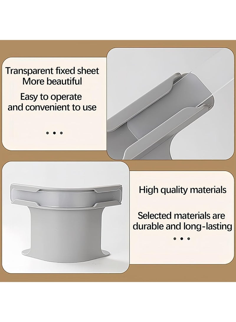 Fasola 4 Piece Fitted Sheet Holder Set, Specially Designed for Home Cleanliness, bed Sheet Holder, anti Slip Design Is Not Easy to Fall Off, sheet Holders, sheet Holders for Corners (Grey)  - Image 4