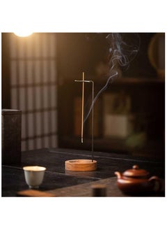Generic Wooden Incense Stick Holder – Upside Down Ash Catcher Burner for Aromatherapy & Meditation – Handcrafted Incense Holder for Home, Living Room, Bedroom, Office Decor – 1 Piece  - Image 2